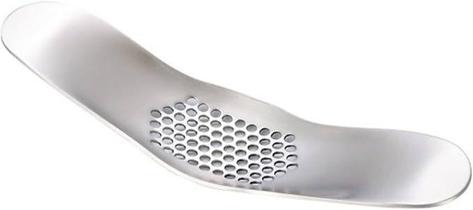 Garlic Rocker Crusher Mincer Press Dishwasher Safe, Stainless Steel