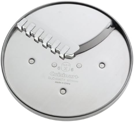 Cuisinart DLC-036TX-1 Replacement Disc Blade for DFP-14, DLC-2014, MP-14, CFP-28PC & EV-14SA Food Processors – Genuine OEM Attachment (6X6 French Fry Cutting Disc)