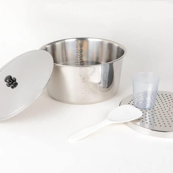 10 Cup Multifunction Indirect Heat Rice Cooker Steamer and Warmer