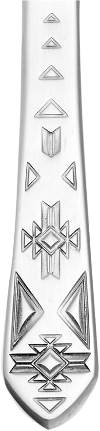 Towle Everyday Pueblo 20-Piece Stainless Steel Flatware Set, Service for 4 (Pack of 3)