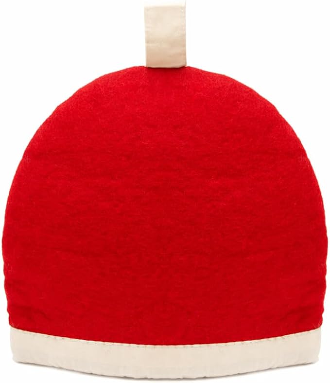 Glaciart One Wool Teapot Cozy Kettle Cover | Dome Shaped Large Tea Cosy, Kettle or French Press | Handmade & Needle Felted from Natural Wool | Warms Up to 2 Hours | Great as Gift
