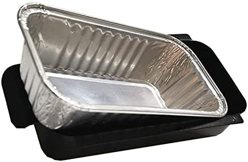 BBQ Future 20-Pack Aluminum Foil BBQ Grease Grill Drip Pans Replacement for Char-Broil 9328812P06, 7" L x3.5 W x1.5 D | Replacement for Char-Broil 9328812P06, 7" L x3.5 W x1.5 D