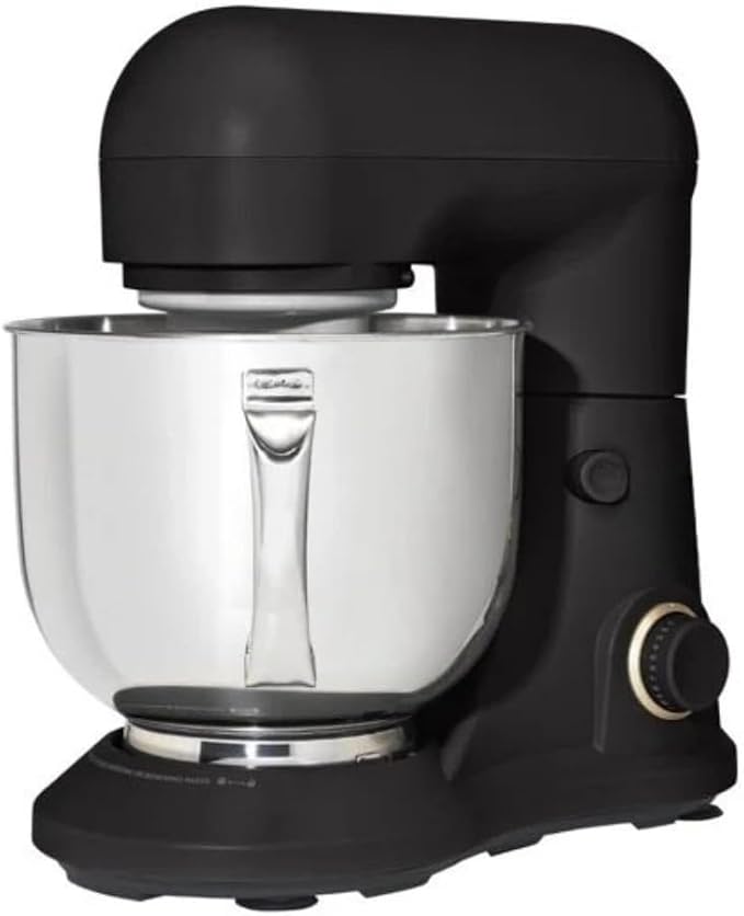 Wonderful Kitchen Stand Mixer 5.3 Qt Bowl, 12 Speeds Tilt-Head, Dough Hook Flat Beater Whisk for Baking Tasks Metal Build for Baking (Black)