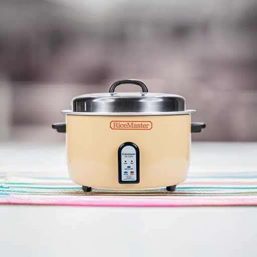 Town 57155 RiceMaster Rice Cooker/Steamer electric 55 cup capacity