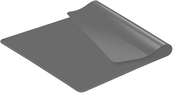 Extra Large Silicone Mat for Kitchen Worktop Protector, Thickened Nonstick Heat Resistant Countertop Mat, Nonskid Placemat, Craft Mat, Table Mat (Grey, 15.7"x23.6")