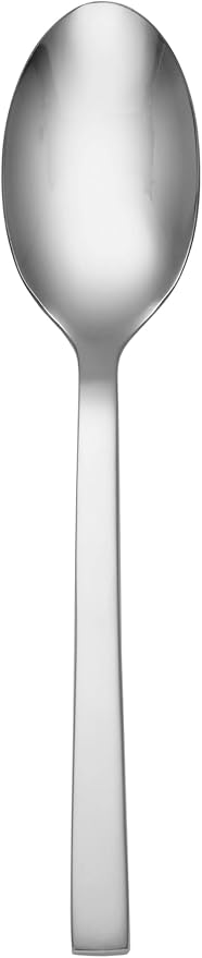 Oneida Chef's Table Flatware Collection, 18/0 Stainless Steel, Dinner Spoon, Silver