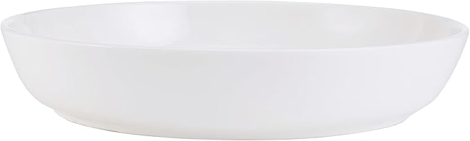 Mikasa Samantha Bone China Lightweight Chip Resistant Set of 4 Pasta Bowls Set, 9 Inch