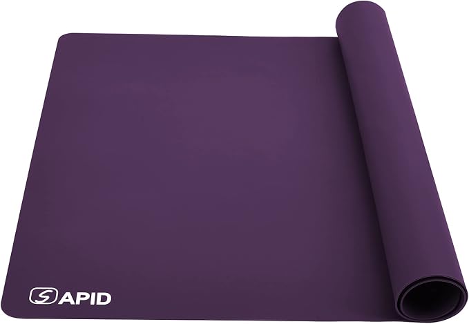 Sapid Large Silicone Sheet for Crafts Silicone Mat for Resin Art Painting | Extra Thick Jewelry Casting Mats, Nonstick Nonslip for Epoxy Resin,Art Painting,Heat-Resistant Counter Mat 15.7"x23.6" Purple