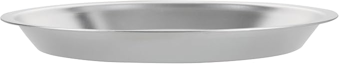 Restaurantware Aluminum Pie Pan 12 Count 12 Inch Round 1.25 Inch Deep Oven-Friendly Pie Tin, Lightweight Baking Pan, Silver Plate for Quiche, Fruit Pies, Home And Commercial Kitchens