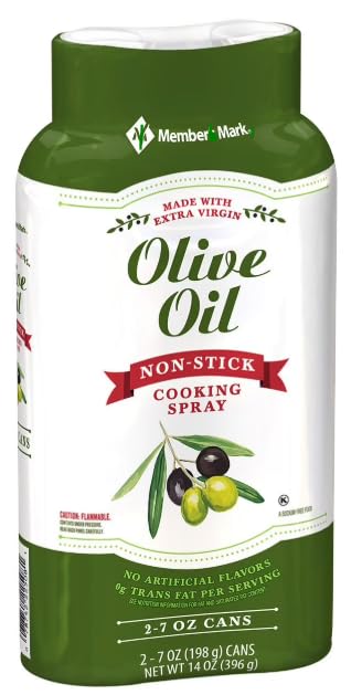 Member Marks Olive Oil Cooking Spray, 7 oz., 2 pk.