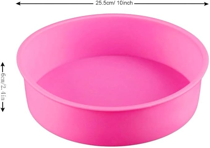 Springform Pan Protector for 7.5 inch and 8 inch Springform Pan Round Cheesecake Pan Silicone Baking Pan Accessories Preventing Water from Entering the Springform Pan