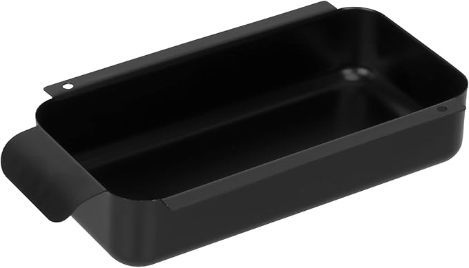 Grill Grease Pan Replacement for Char-Broil 9328812P06 G416-0015-W1 | Black Steel Grease Cup Drip Pan Accessories for Most Charbroil Gas Grills