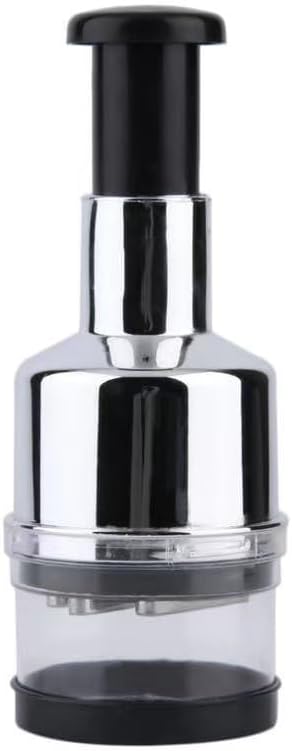 Stainless Steel Garlic Press 3-in-1 Crusher Mincer Chopper Kitchen Tool