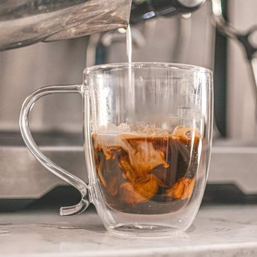 GROSCHE Aberdeen Smart Tea Maker BPA-Free Tea Infuser 34 oz + 16 oz Mug Set | Drip-Free Bottom Dispenser, Coaster, Easy Brewing, Simple Cleanup, Tritan Build, Loose-Leaf Steeping, Stylish Design
