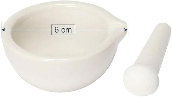 Mortar And Pestle, Spice Crusher, Ceramic Mixing Grinding Bowl, Pepper Mill Mortar Pestle, Garlic Grinder, Pharmacy Herbs Bowl Mill Crusher DIY Kitchen- 2.36 inch