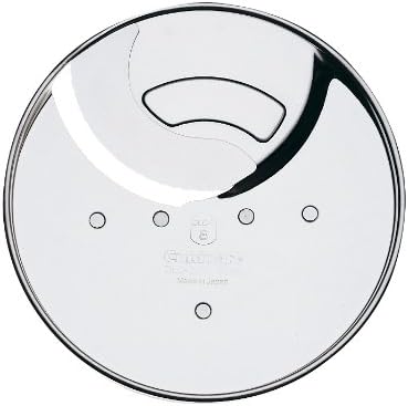 Cuisinart Replacement Disc Blade for DFP-14, DLC-2014, MP-14, CFP-28PC & EV-14SA Food Processors – Genuine OEM Attachment (8mm Extra Thick Slicing Disc)