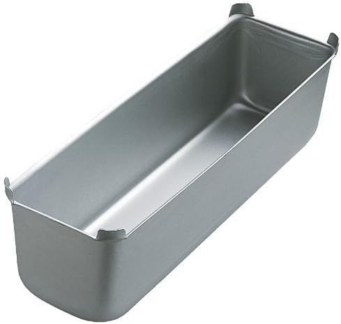 Wilton Aluminum Loaf Pan, Made Without PFAS, 16 x 4 in. | Natural Anodized Aluminum Bakeware, Even Heating & Rust-Resistant for Professional Results, Perfect for Oversized Loaves