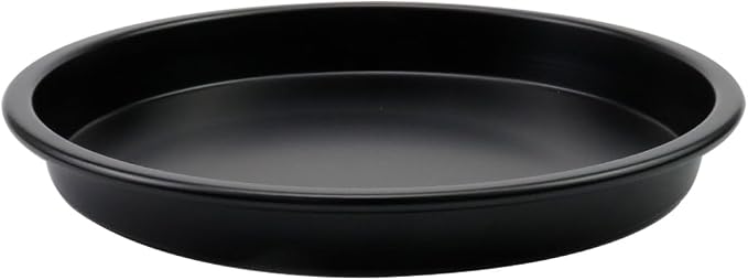 8 Inch Non-Stick Pizza Pan Aluminum Pie Baking Tray Handmade Bread Cake Pan for Home Kitchen & Cafe Oven Bakeware