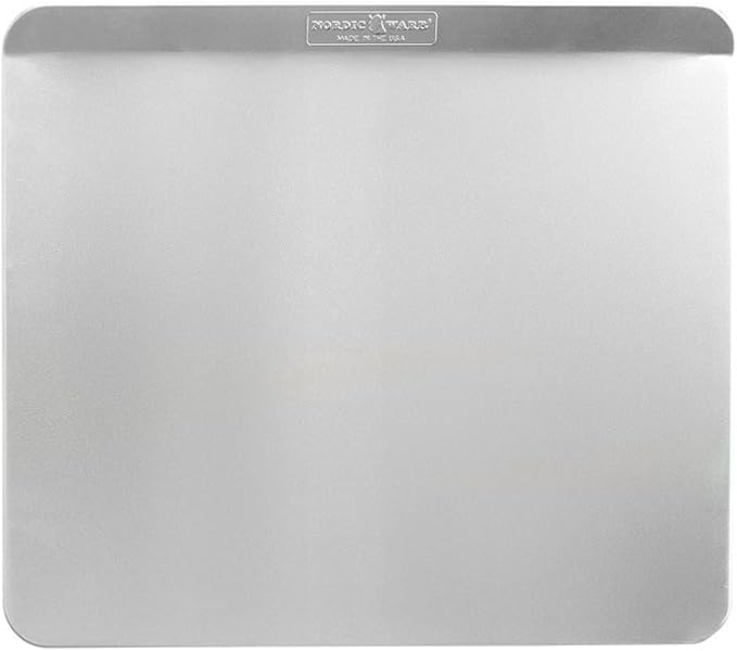 Nordic Ware Naturals Insulated Baking Sheet, Uncoated Natural Aluminum for Cooking and Baking