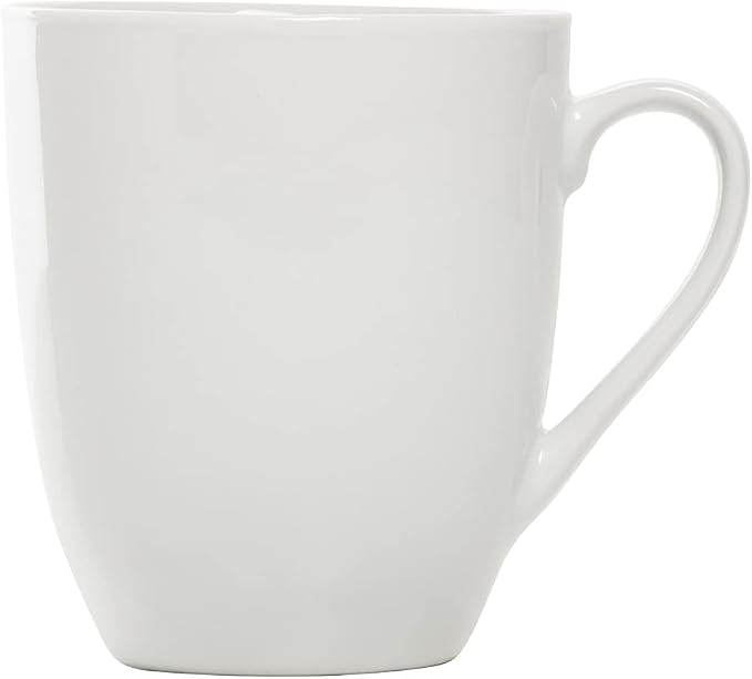 10 Strawberry Street Simply Coupe 16 Piece Dinnerware Set, White - SM-1600-CP-SW
