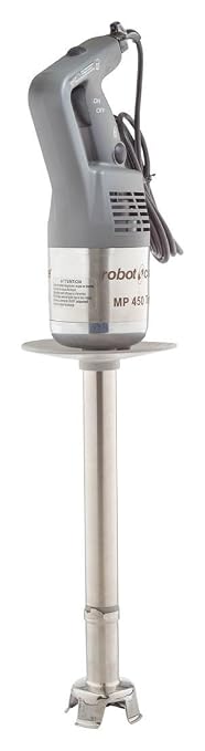 Robot Coupe MP 450 Turbo 18-Inch Heavy-Duty Commercial Immersion Blender Power Mixer, 120-Volts