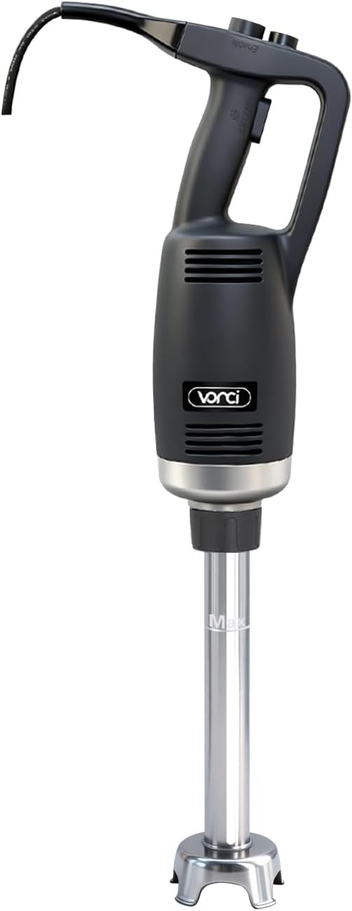 VONCI 750W Commercial Immersion Blender, Electric Hand Blender with 16" Detachable Shaft, Variable Speed 8000-19000RPM,Industrial Immersion Blender for Restaurant Kitchen.Extra Heavy Duty Hand Mixer.