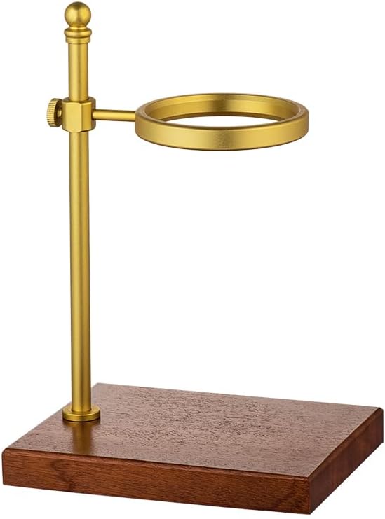 Pour Over Coffee Stand - Adjustable Wooden Dripper Stand for Pour Over Coffee Station, Compatible with Coffee Kettle & Filter, Multi-Functional Coffee Maker Base