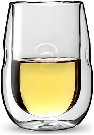 Ozeri Moderna Artisan Series Double Wall Insulated 10 oz Wine Glasses