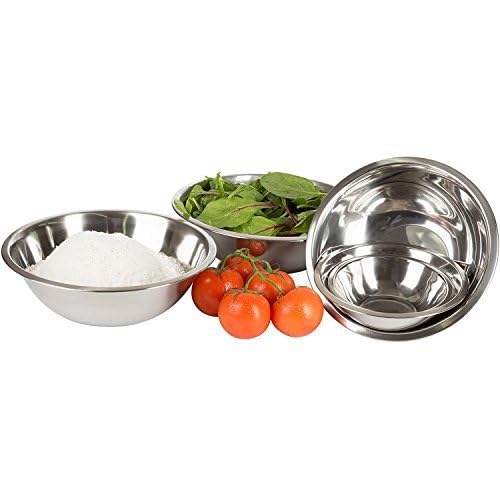 Culigrade Stainless Steel Mixing Bowls Set – 6-Piece Nesting Metal Mixing Bowls (0.75–8 Qt) – Durable, Rust-Resistant, Easy to Clean – for Baking, Cooking, Meal Prep & Serving