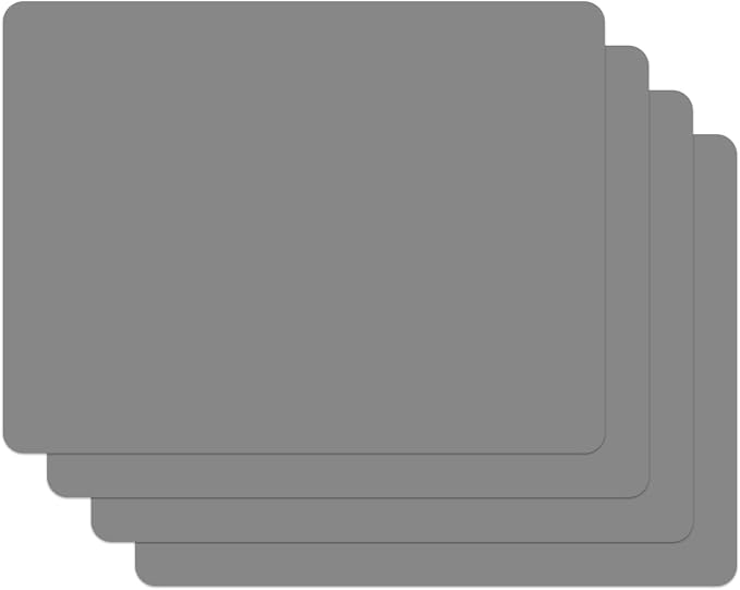 Silicone Placemats, Food-Grade Non-Slip Waterproof, Dining, Countertop Protector, Kitchen Counter Mat, Heat Resistant, Baking mat Dishwasher Safe