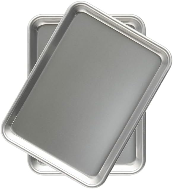 Nordic Ware Aluminized Steel Quarter Sheet Baking Pans, 2-Pack