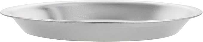 Restaurantware Aluminum Pie Pan 72 Count 11 Inch Round 1.25 Inch Deep Oven-Friendly Pie Tin, Lightweight Baking Pan, Silver Plate for Quiche, Fruit Pies, Home And Commercial Kitchens