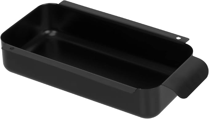 Grill Grease Pan Replacement for Char-Broil 9328812P06 G416-0015-W1 | Black Steel Grease Cup Drip Pan Accessories for Most Charbroil Gas Grills