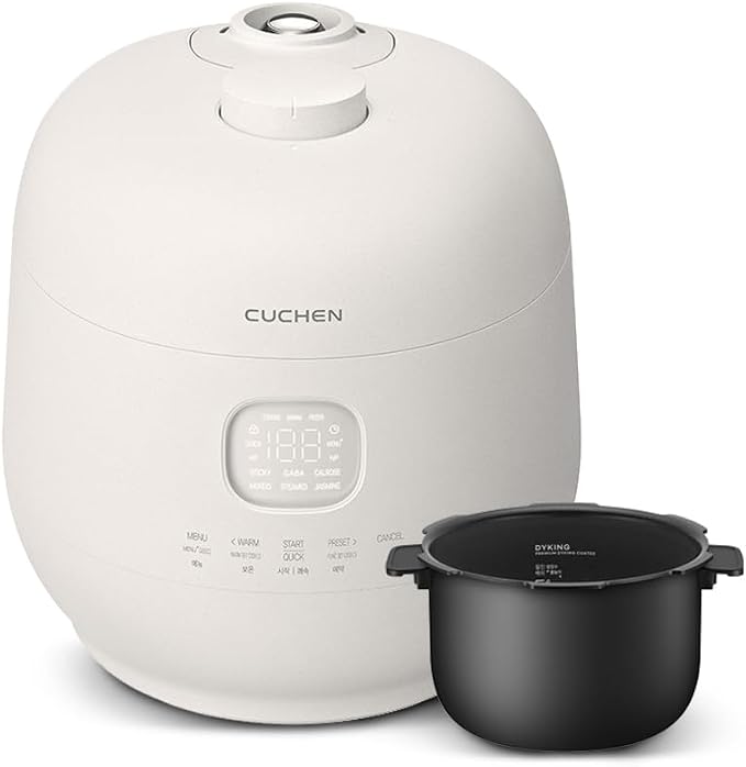 CUCHEN CRH-TWK0640WUS IH Induction Heating Rice Cooker, 6 Cup