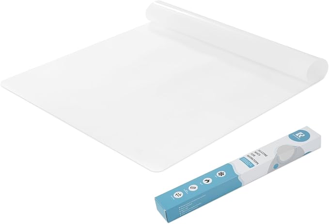 Large Silicone Heat Resistant Mat for Air Fryer 19.6"x27.5", Silicone Mats for Kitchen Counter, Nonslip Silicone Placemat for Countertop Protector, Nonstick Waterproof Craft Mat, KitchenRakuTable Mat