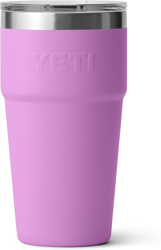 YETI Rambler 20 oz Stackable Tumbler, Stainless Steel, Vacuum Insulated with MagSlider Lid