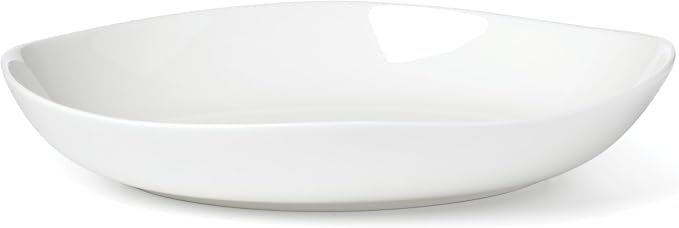 Lenox Studio 1414 Curve Bone China 12-Piece Dinnerware Set for 4 | dishwasher safe | plates and bowls sets for kitchen and dining | 11.8 inch plate, dish set, dishes, chip resistant
