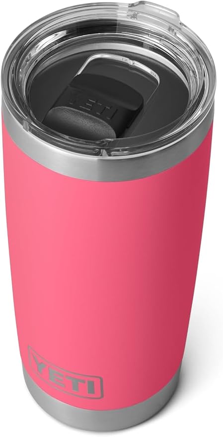 YETI Rambler 20 oz Stainless Steel Vacuum Insulated Tumbler w/MagSlider Lid
