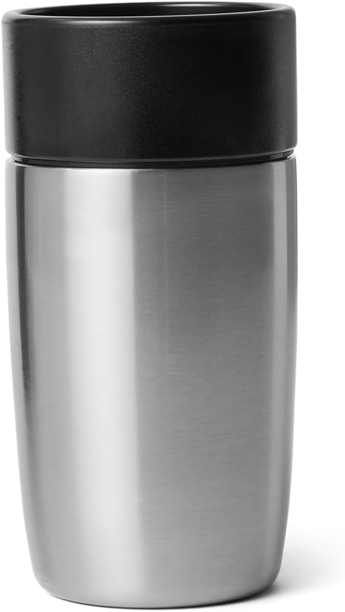YETI Rambler 8 oz Travel Bottle, Stainless Steel, Vacuum Insulated with Leakproof Commuter Cap, Stainless