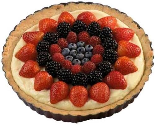 Wilton Excelle Elite Non-Stick - Non-Stick Tart and Quiche Pan with Removable Bottom, 9-Inch, Steel