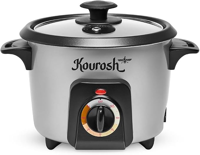 YEDI KOUROSH Persian Rice Cooker 4 Cup Tahdig Maker