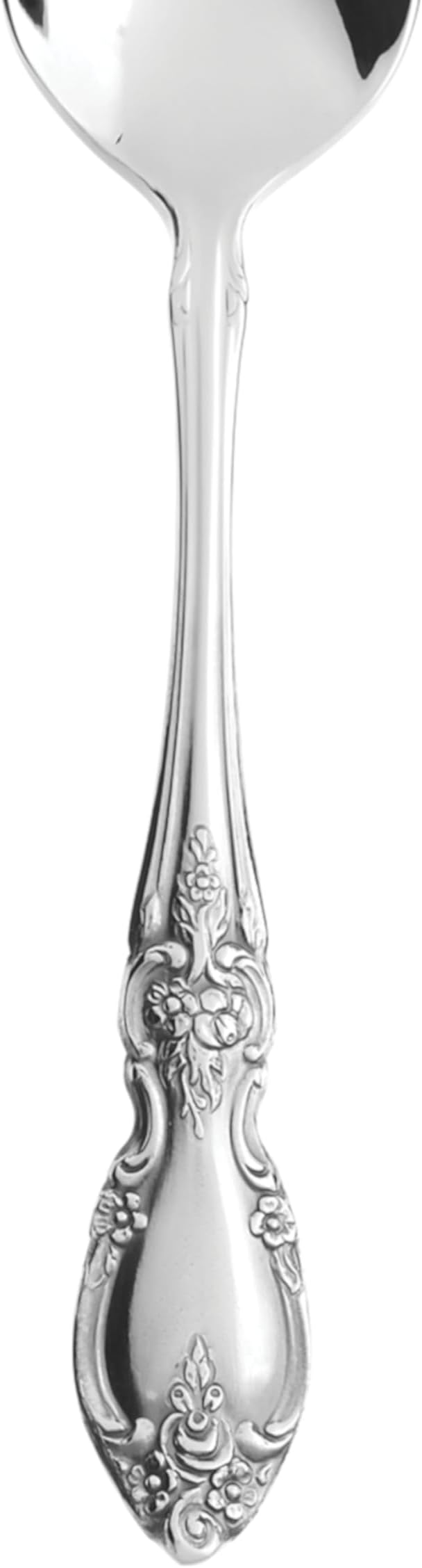 Oneida Louisiana Teaspoons Silverware Set for 4, Flatware | mirror finish, dishwasher safe | cutlery set for kitchen and dining, utensil set, kitchen gifts for women, heavy duty