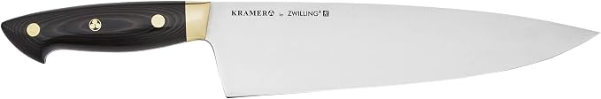 ZWILLING KRAMER EUROLINE Carbon Collection 2.0 10-inch Razor-Sharp German Chef's Knife, Made in Company-Owned German Factory with Special Formula Steel perfected for almost 300 Years