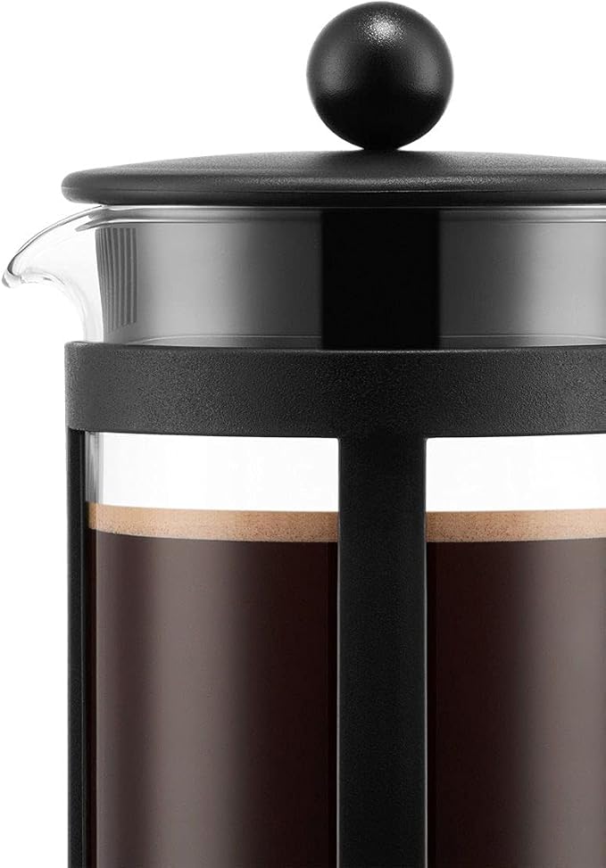 Bodum Kenya 8-Cup French Press Coffee Maker, 34-Ounce, Plastic, Black