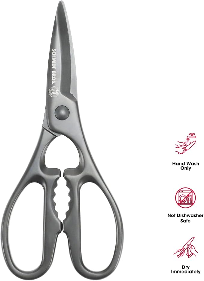 Schmidt Bros. Stainless Steel Forged Kitchen Shears (Stainless Steel)