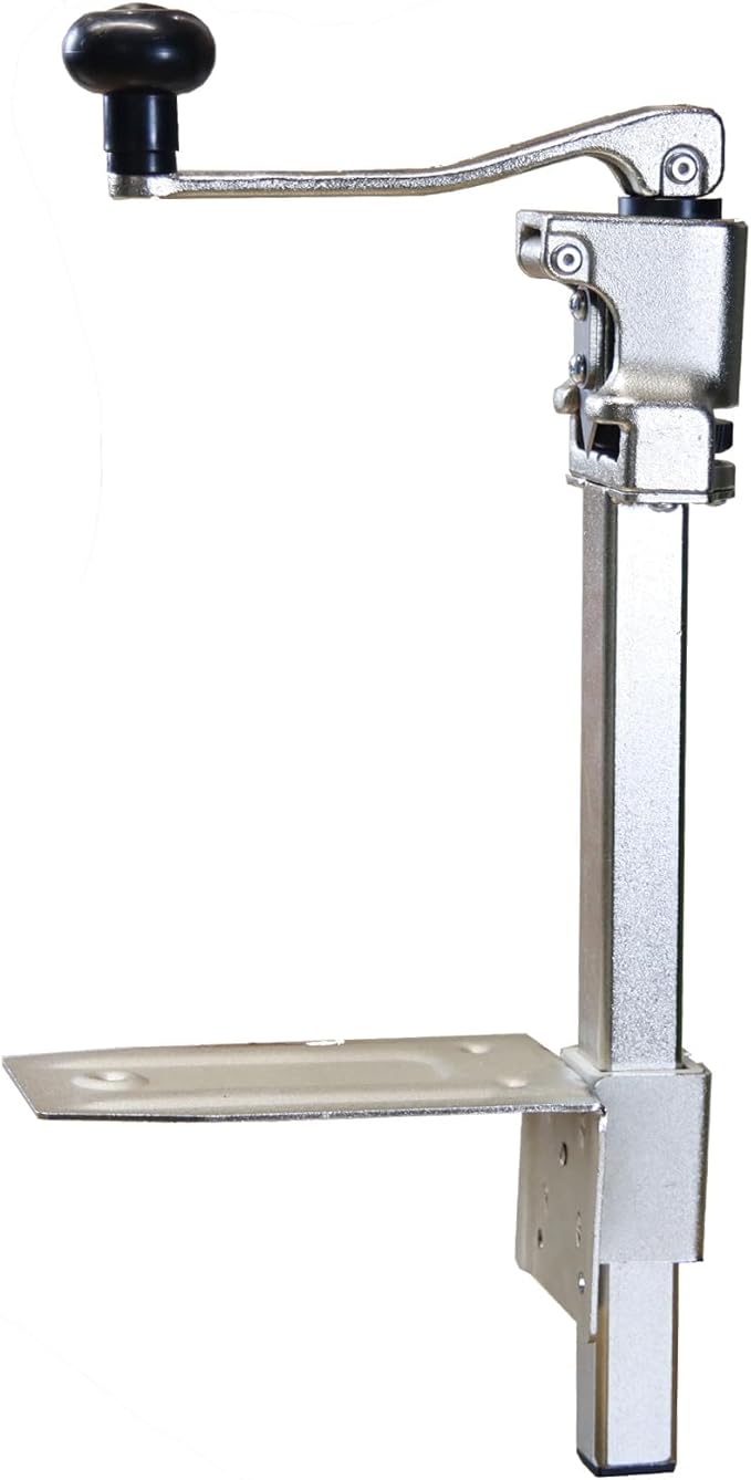 Commercial Can Opener Heavy Duty for Large Cans Industrial Can Openers for Big Cans Manual Stainless Steel Table Can Openers Restaurant Can Opener Up To 11" Tall For Bars Hotel Kitchen