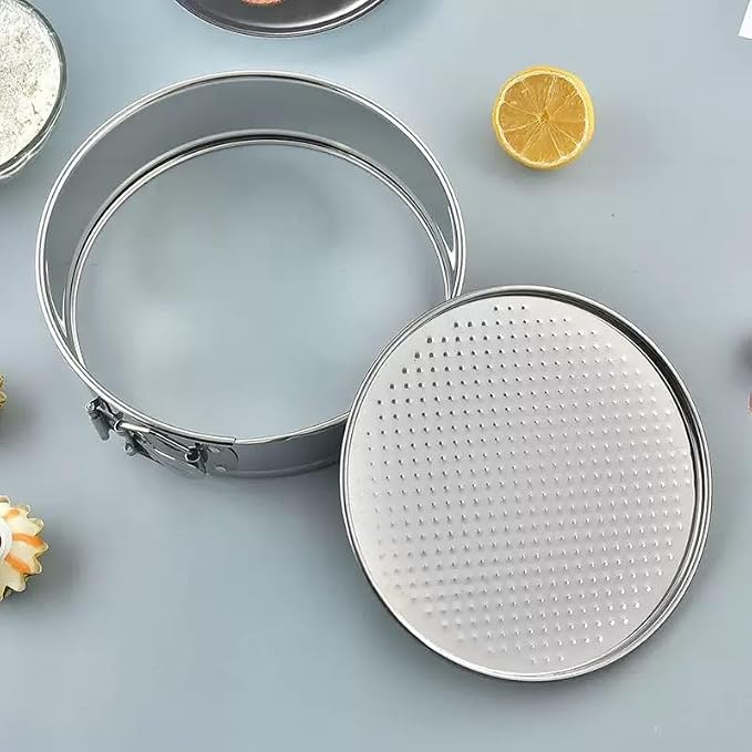 Springform Pan, 10 Inch Cheesecake Pans with Removable Bottom, Non-stick Spring Form Pan for Cheesecake