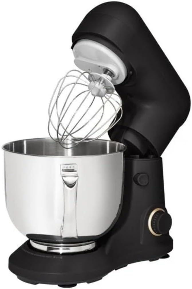 Wonderful Kitchen Stand Mixer 5.3 Qt Bowl, 12 Speeds Tilt-Head, Dough Hook Flat Beater Whisk for Baking Tasks Metal Build for Baking (Black)