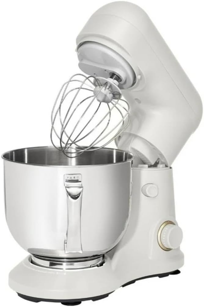 Wonderful Kitchen Stand Mixer 5.3 Qt Bowl, 12 Speeds Tilt-Head, Dough Hook Flat Beater Whisk for Baking Tasks Metal Build for Baking (White Icing)