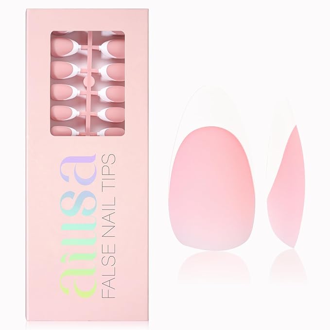 AILLSA French Tip Nails Press On Nails 5 Colors For Nail Art DIY Extension